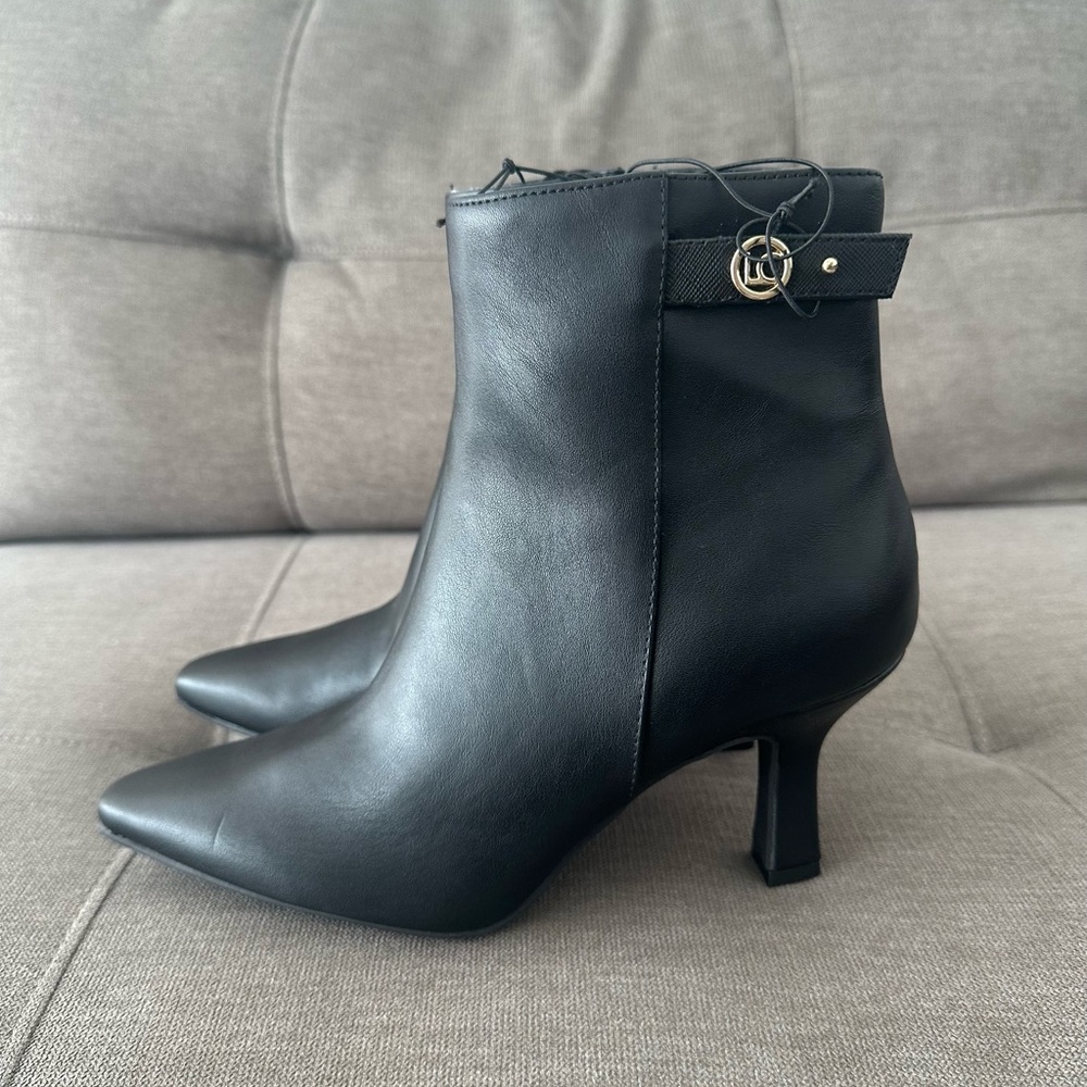 Liz Claiborne Womens Otto Stiletto Heel Booties